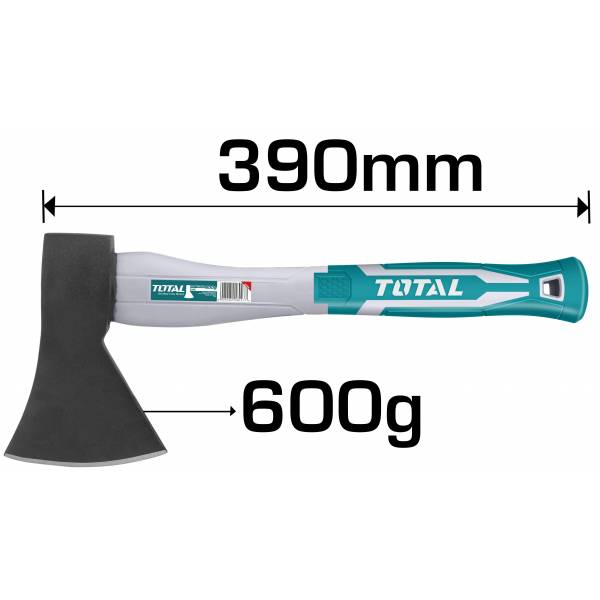 TOTAL τσεκούρι πλαστική λαβή 600gr (THT786006)