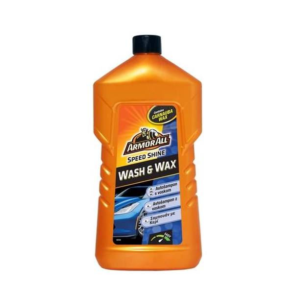 Σαμπουάν και κερί γυαλίσματος σε 1 Wash & Wax 1L ARMOR ALL 24001